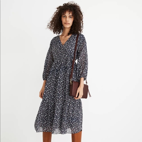 Madewell Dresses & Skirts - NWT Madewell tie waist midi dress